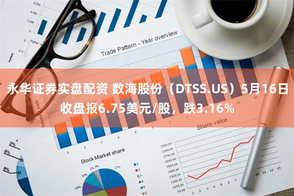 永华证券实盘配资 数海股份（DTSS.US）5月16日收盘报6.75美元/股，跌3.16%