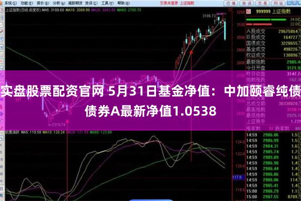实盘股票配资官网 5月31日基金净值：中加颐睿纯债债券A最新净值1.0538
