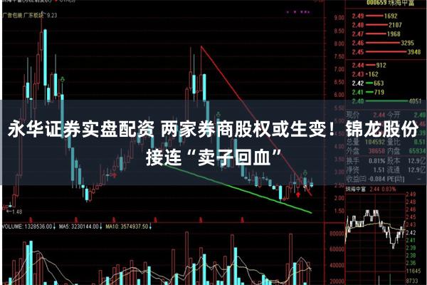 永华证券实盘配资 两家券商股权或生变！锦龙股份接连“卖子回血”