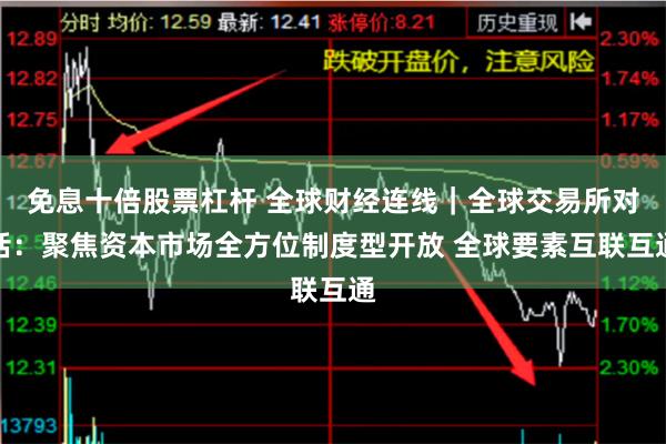免息十倍股票杠杆 全球财经连线｜全球交易所对话：聚焦资本市场全方位制度型开放 全球要素互联互通
