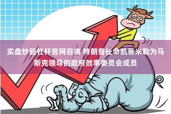 实盘炒股杠杆官网咨询 特朗普任命凯蒂米勒为马斯克领导的政府效率委员会成员
