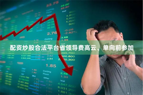 配资炒股合法平台省领导费高云、单向前参加