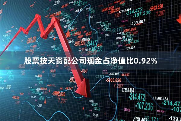 股票按天资配公司现金占净值比0.92%